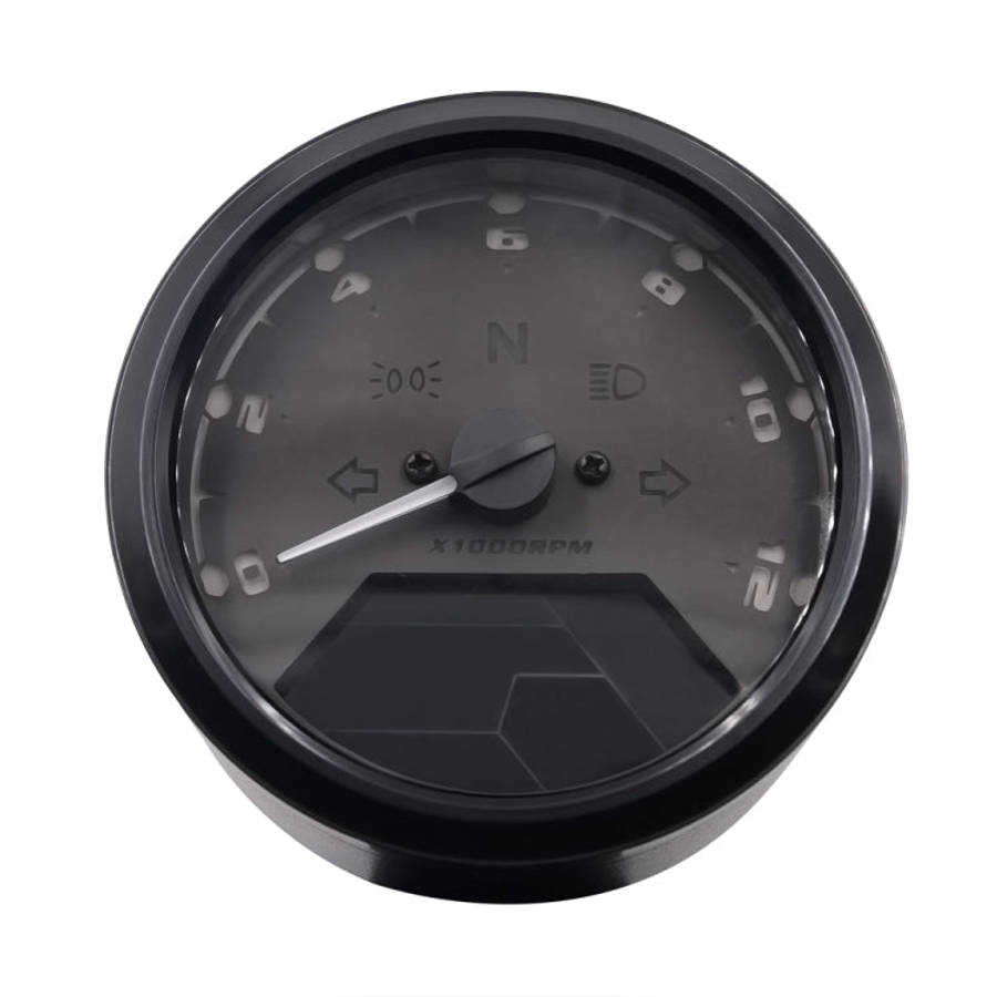 Motorcycle LCD Digital Tachometer Speedometer Odometer Gauge, CS-363