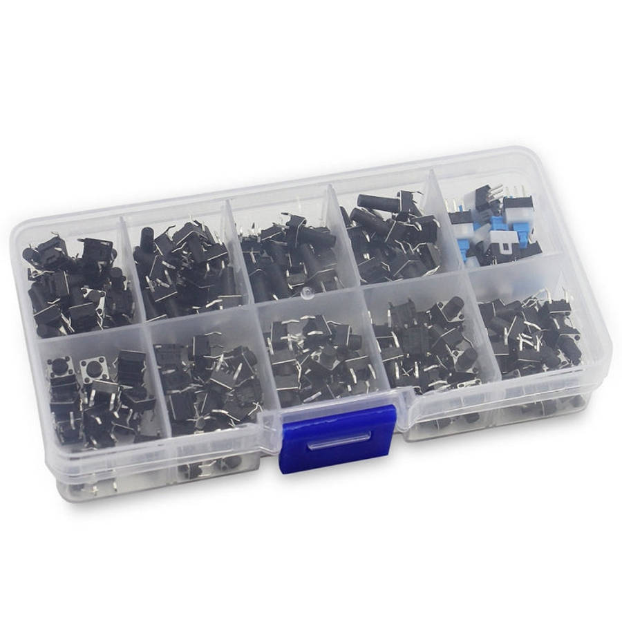 180 PCS Tactile Push Button Switch Kit Micro Switch, 180pcs /Set