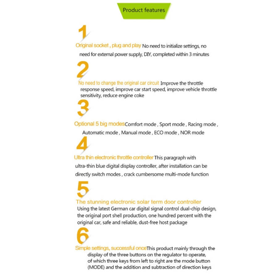 TROS KS-5Drive Potent Booster for Isuzu MUX 2012-2018 Electronic Throttle Controller, For Isuzu M...