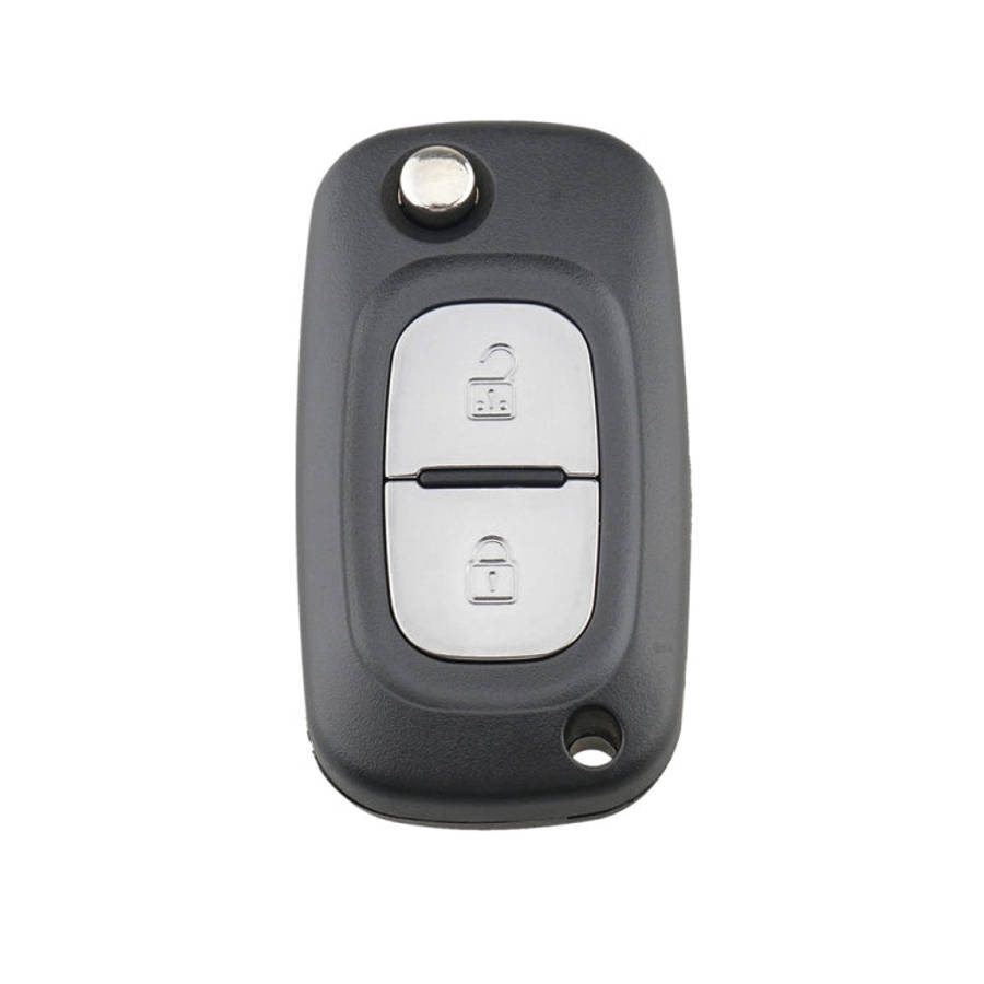 For RENAULT Clio / Megane / Kangoo / Modus Car Keys Replacement 2 Buttons Car Key Case with Folda...