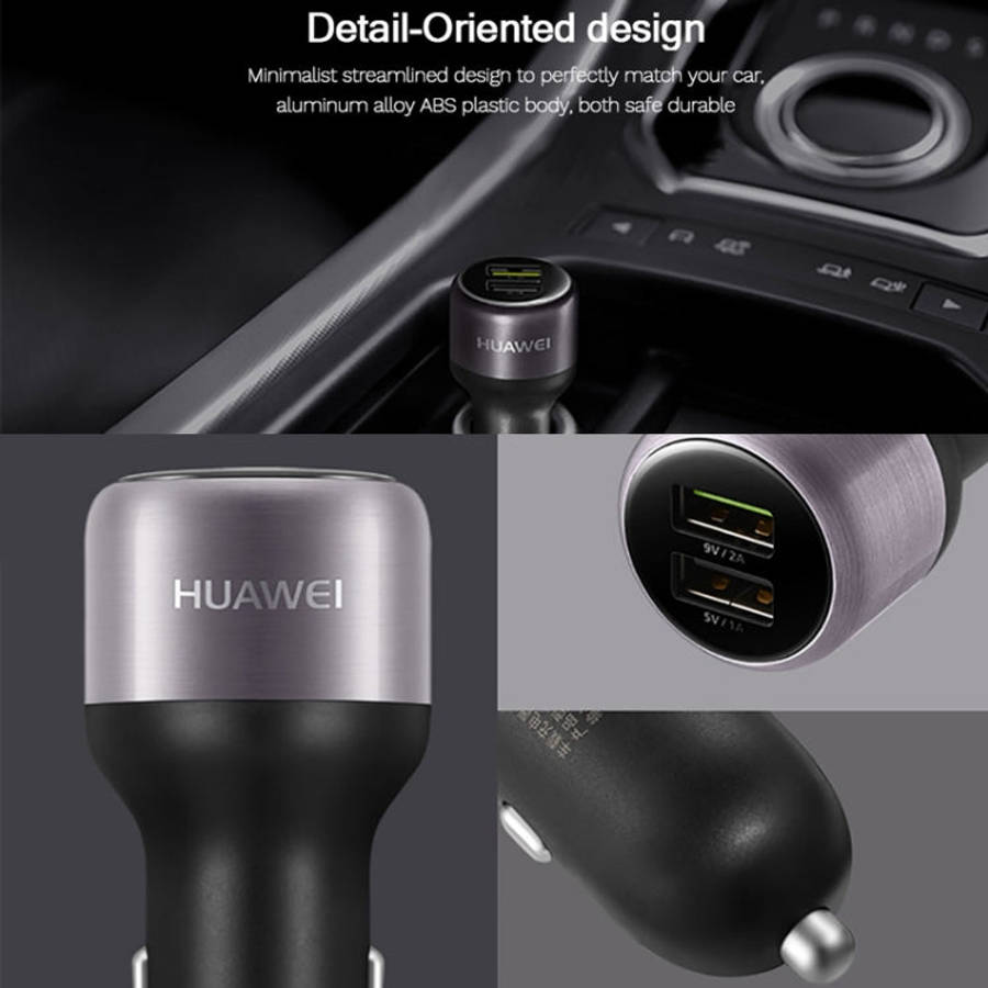 Original Huawei CP31 18W Max Dual USB Port Fast Charging Car Charger, CP31