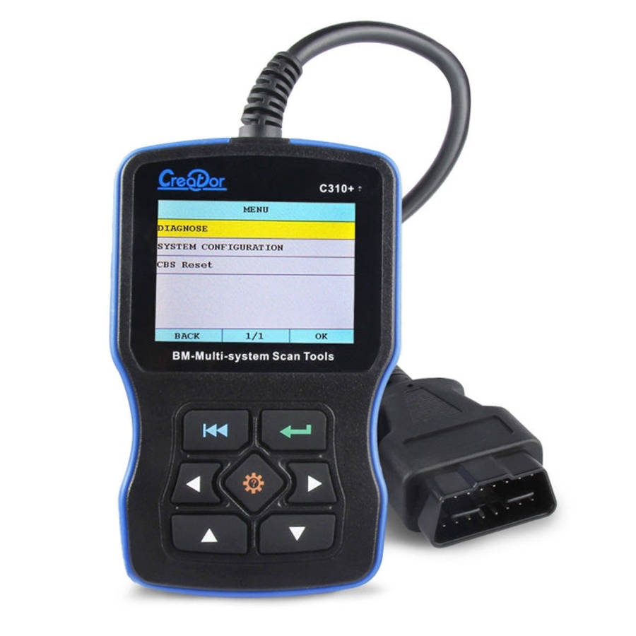Creator C310+ V12 Car OBD2 Scanner Car Diagnostic Tool OBD 2 Automotive Scanner for BMW, Creator ...