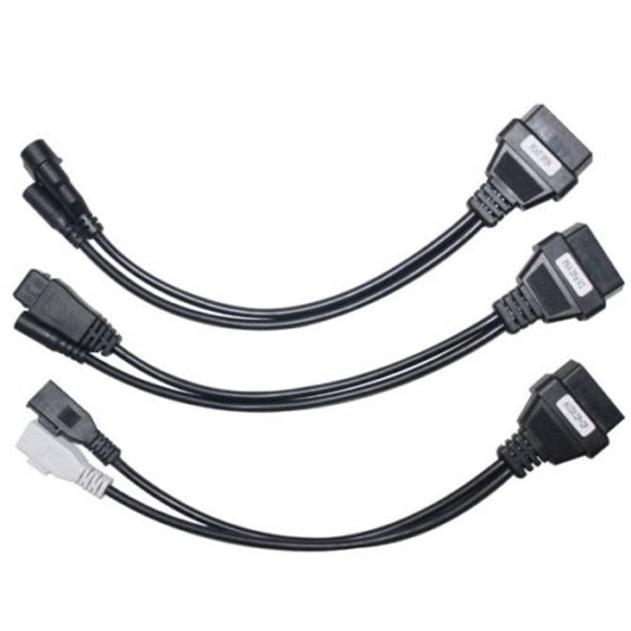 8 PCS Car Diagnostic Cable and Connector OBD2 Cable, 8 in 1  Car OBD2 Cable