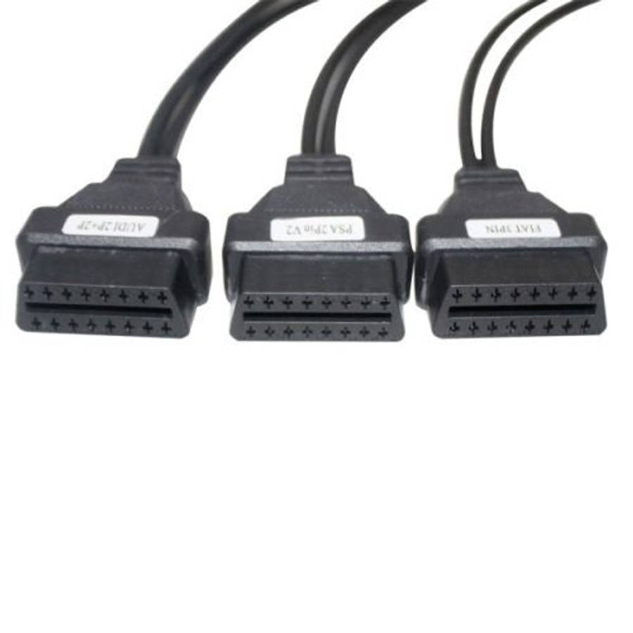 8 PCS Car Diagnostic Cable and Connector OBD2 Cable, 8 in 1  Car OBD2 Cable