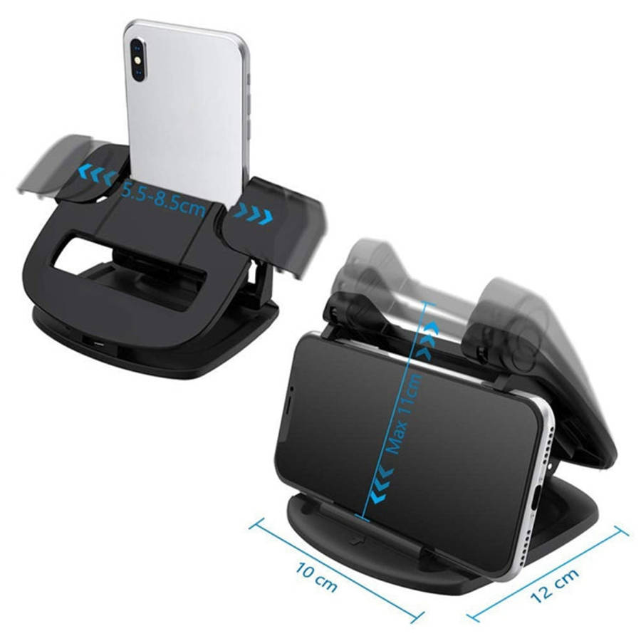 Car Center Console Dashboard Mobile Phone Holder for 3.5-6.5 inches Cellphone, Phone Holder for 3...