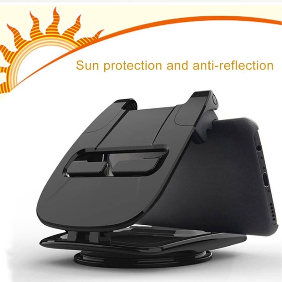 Car Center Console Dashboard Mobile Phone Holder for 3.5-6.5 inches Cellphone, Phone Holder for 3...