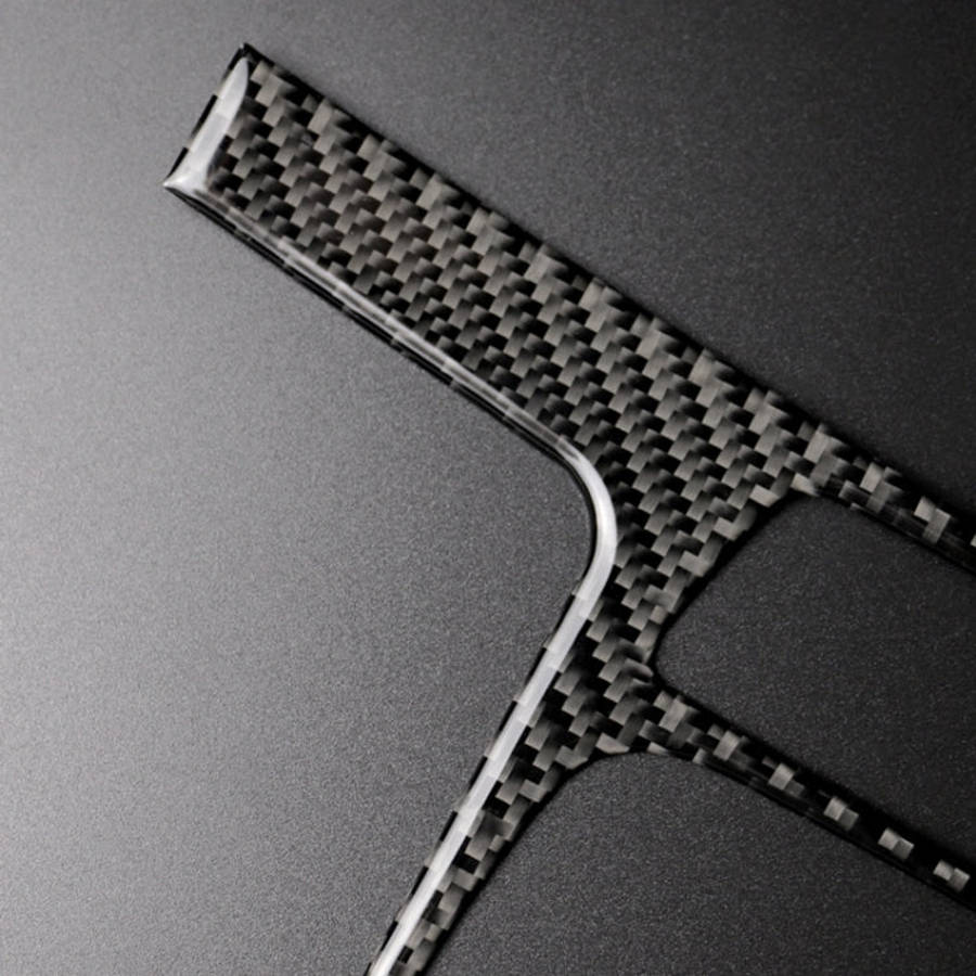 Car Carbon Fiber Gear Position Panel Decorative Sticker for Audi 2010-2018 Q5 / 2009-2016 A4L / 2...