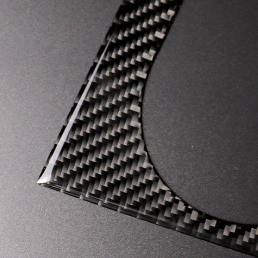 Car Carbon Fiber Gear Position Panel Decorative Sticker for Audi 2017-2018 A4L / 2017-2018 A5 / 2...