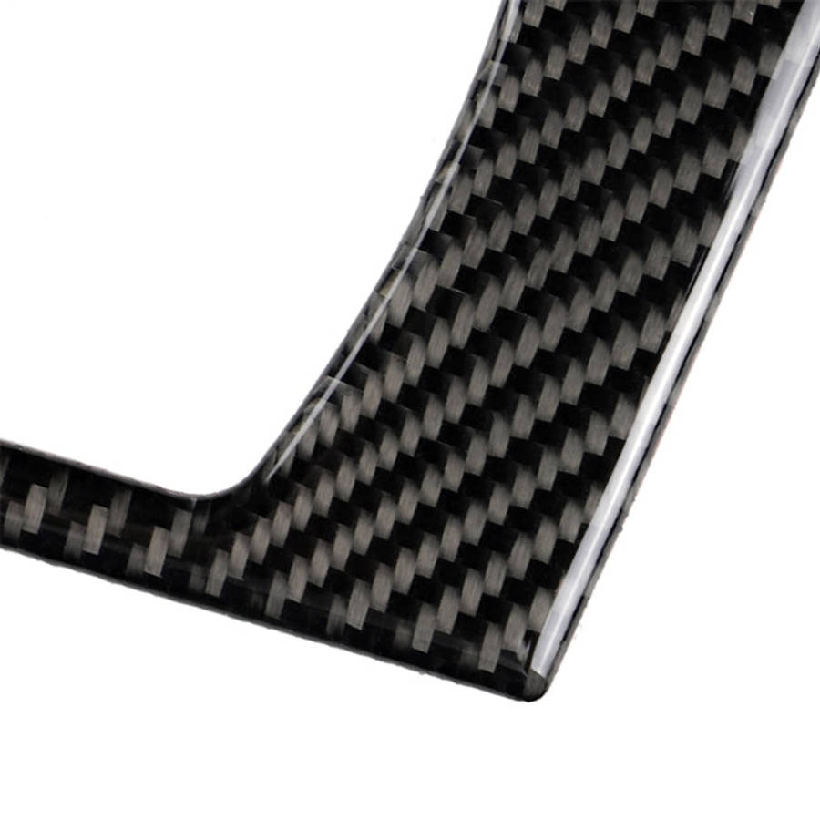 Car Carbon Fiber Central Control CD Panel Three Color Decorative Sticker for BMW Z4 2009-2015, Ce...