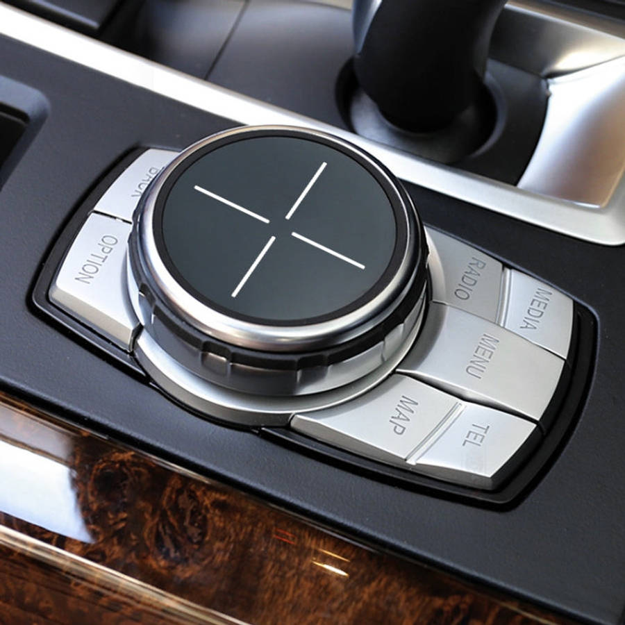 Multi-function Knob Modified IDRIVE Button Decorative Cover for BMW 1 2 3 5 Series X1 X3 X5 X6, S...