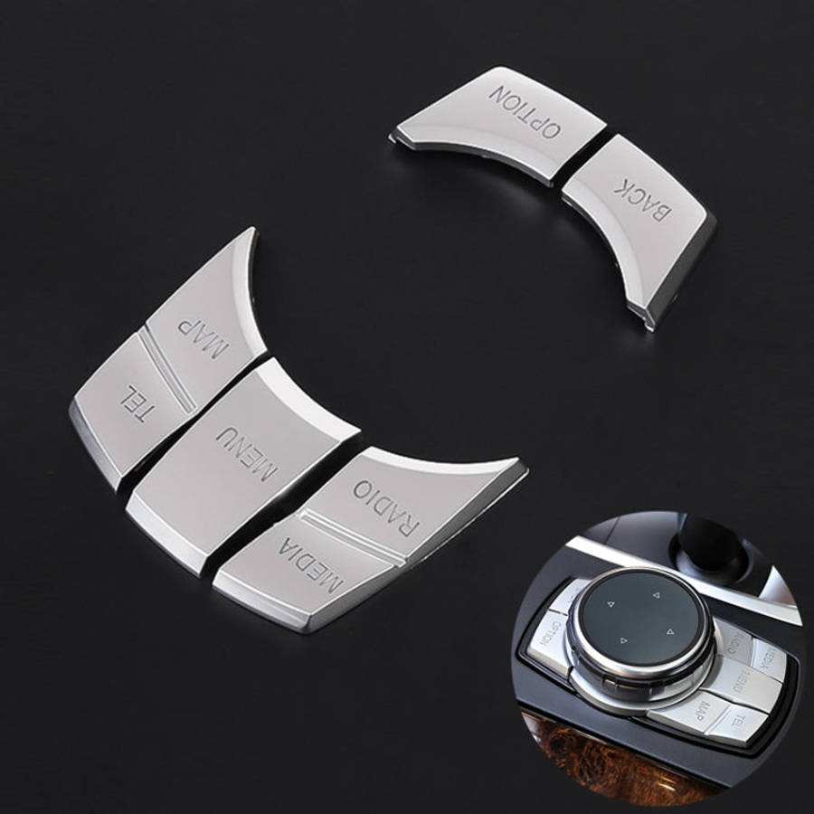 Multi-function Knob Modified IDRIVE Button Decorative Sticker for BMW 1 2 3 5 Series X1 X3 X5 X6,...