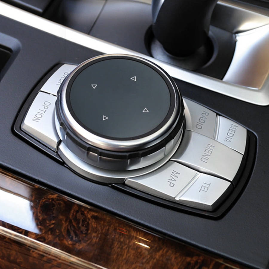 Multi-function Knob Modified IDRIVE Button Decorative Sticker for BMW 1 2 3 5 Series X1 X3 X5 X6,...