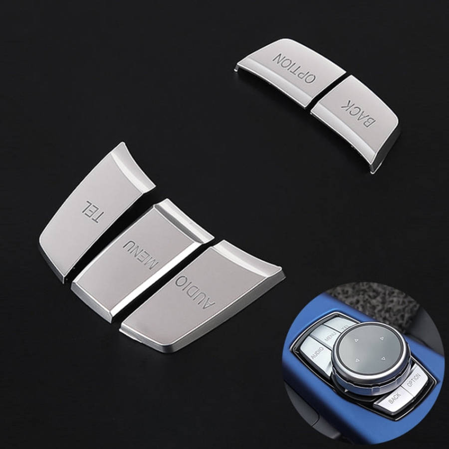 Multi-function Knob Modified IDRIVE Button Decorative Sticker for BMW 1 2 3 5 Series X1 X3 X5 X6,...