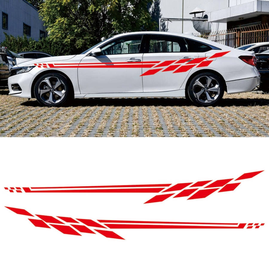 Car Styling Plaid Series PVC Sticker Auto Decorative Sticker, D-373