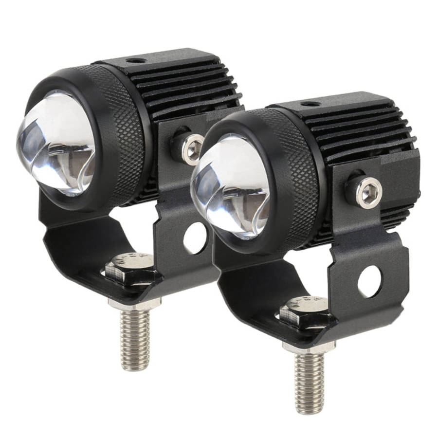 2 PCS DC9-36V / 20W / 6000K / 3000K / 2000LM Motorcycles Double Color Headlights / Fog Light, 20W
