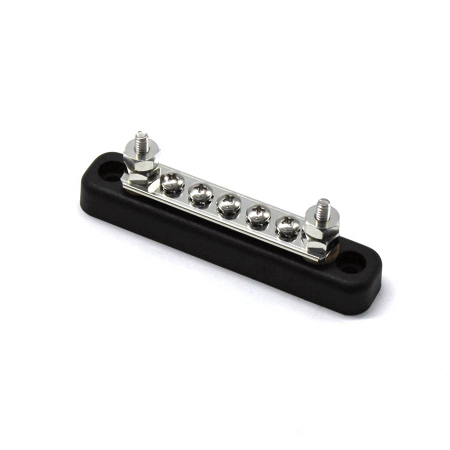 5 Way Power Distribution Bus Bar 5-bit Single Distribution Box for Car / RV / Boat, 5-bit
