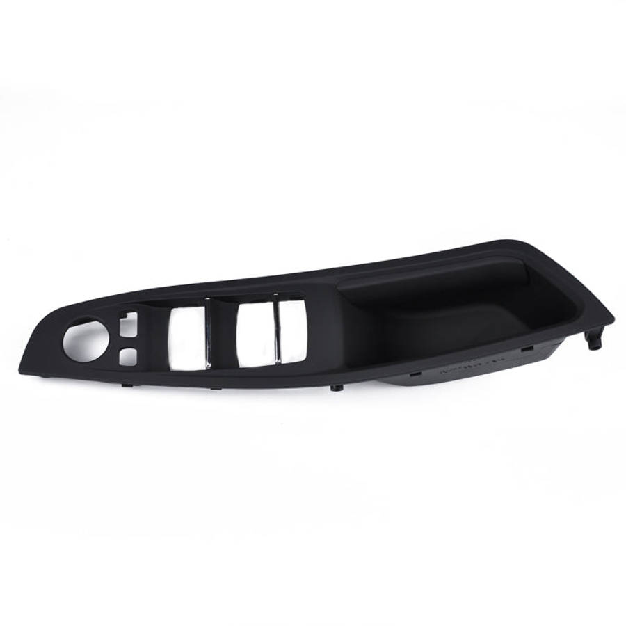 Door Left Front Handle Window Switch Panel 51417225875 for BMW 5 Series, For BMW 5 Series(Black),...