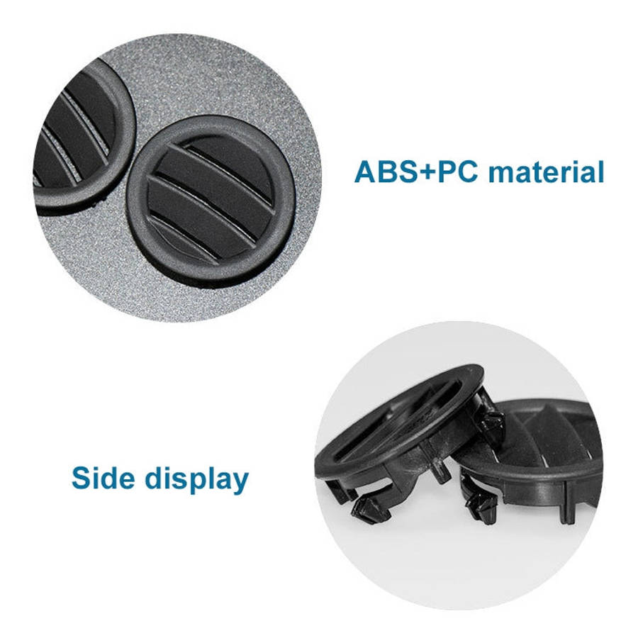 Car Left Side Dashboard Small Air Outlet Circular Air-conditioning Outlet for Mercedes-Benz C Cla...