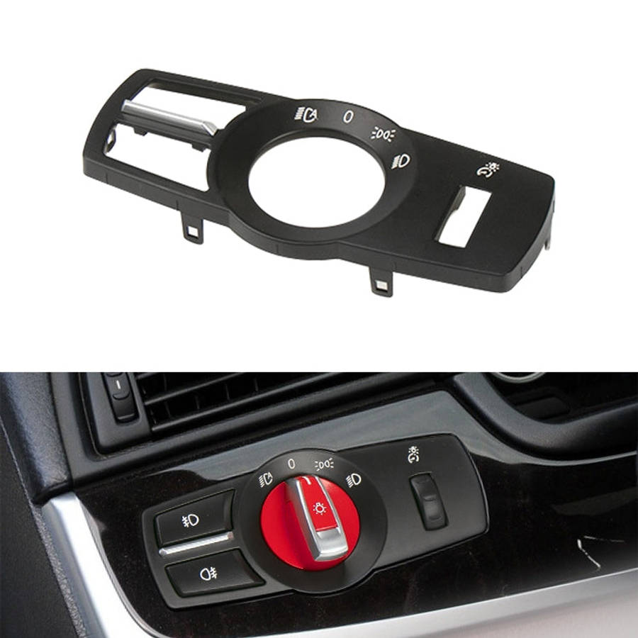 Car Headlight Switch Panel for BMW 5 Series 2010-2017, Left Driving Medium Configuration Version,...