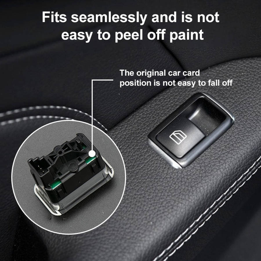 Car Single Window Glass Lift Switch for Mercedes-Benz W166, Left Driving, Single Switch