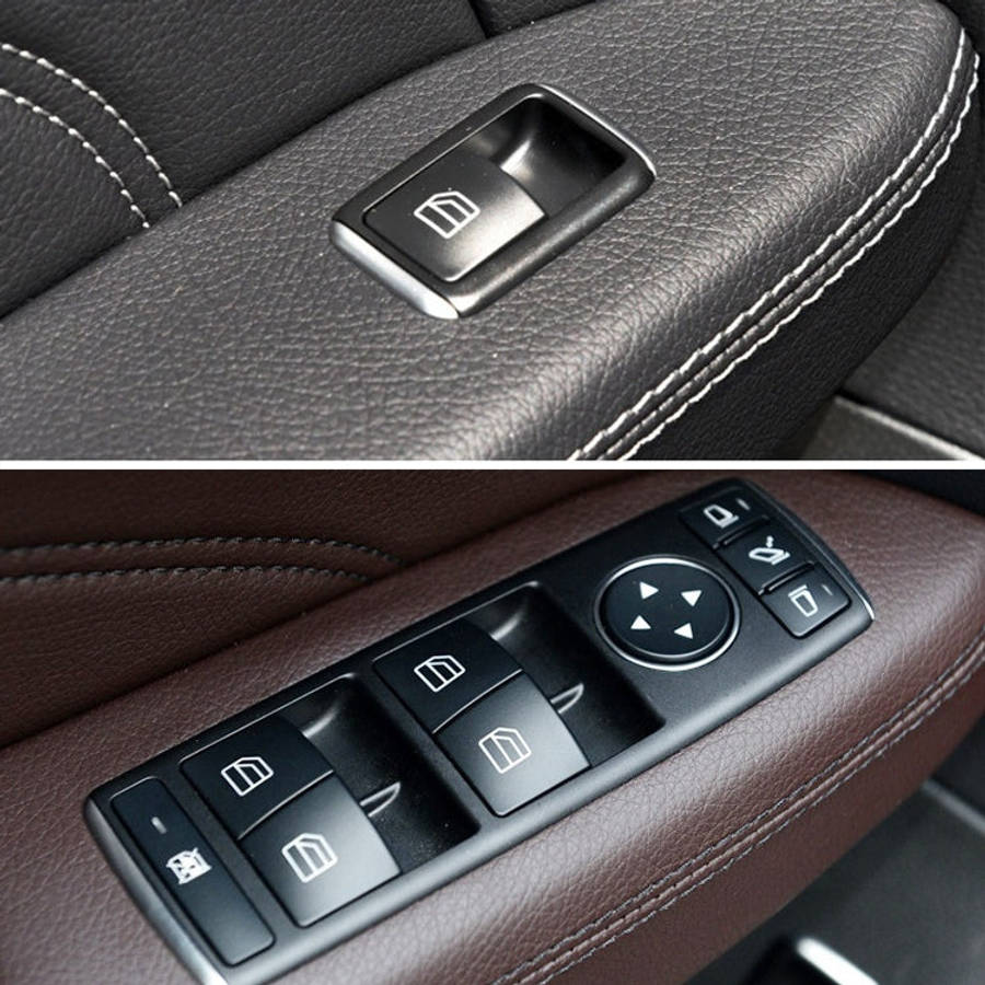 Car Window Glass Lift Switch for Mercedes-Benz W166, Left Driving High Configuration Version, Hig...