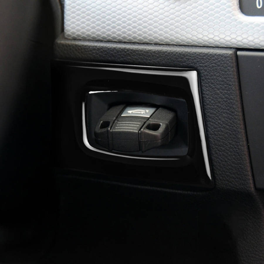 For BMW 3 Series E90 2005-2012 Car Ignition Switch Keyhole Decorative Sticker, Left Drive, Car Ig...