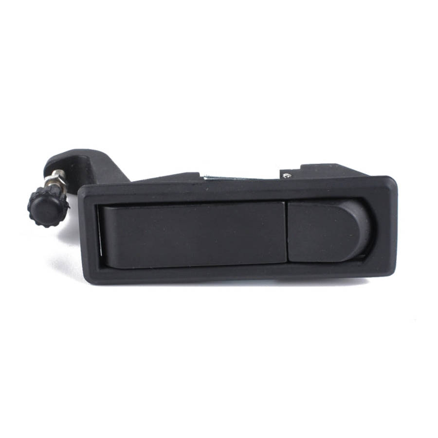 Black Zinc Alloy Adjustable Lever Hand Operated Compression Latch with Raised Trigger for RV / Tr...