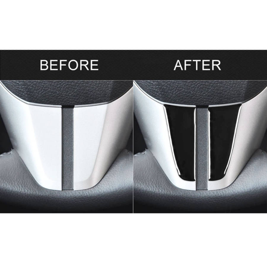 For Mazda 3 Axela 2010-2013 Car Steering Wheel Below Decorative Sticker, Left and Right Drive Uni...