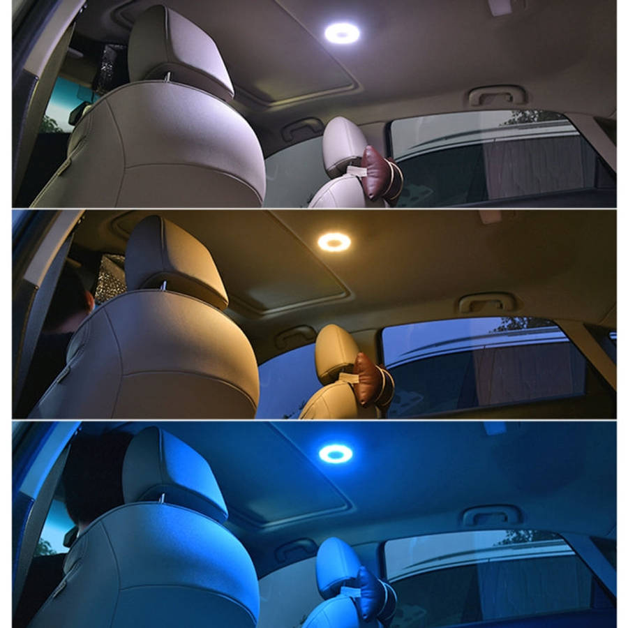 DC 5V / 2W Car Round Reading Lamp Dome Light, Round