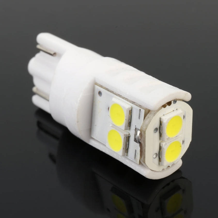 2 PCS T10 DC12V / 1W / 6000K / 80LM 6LEDs SMD-3030 Car Clearance Light, 6LEDs