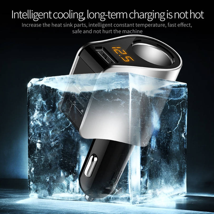 Car Multi-functional Three USB Charger Adapter 3 in 1 Fast Charger, HY101