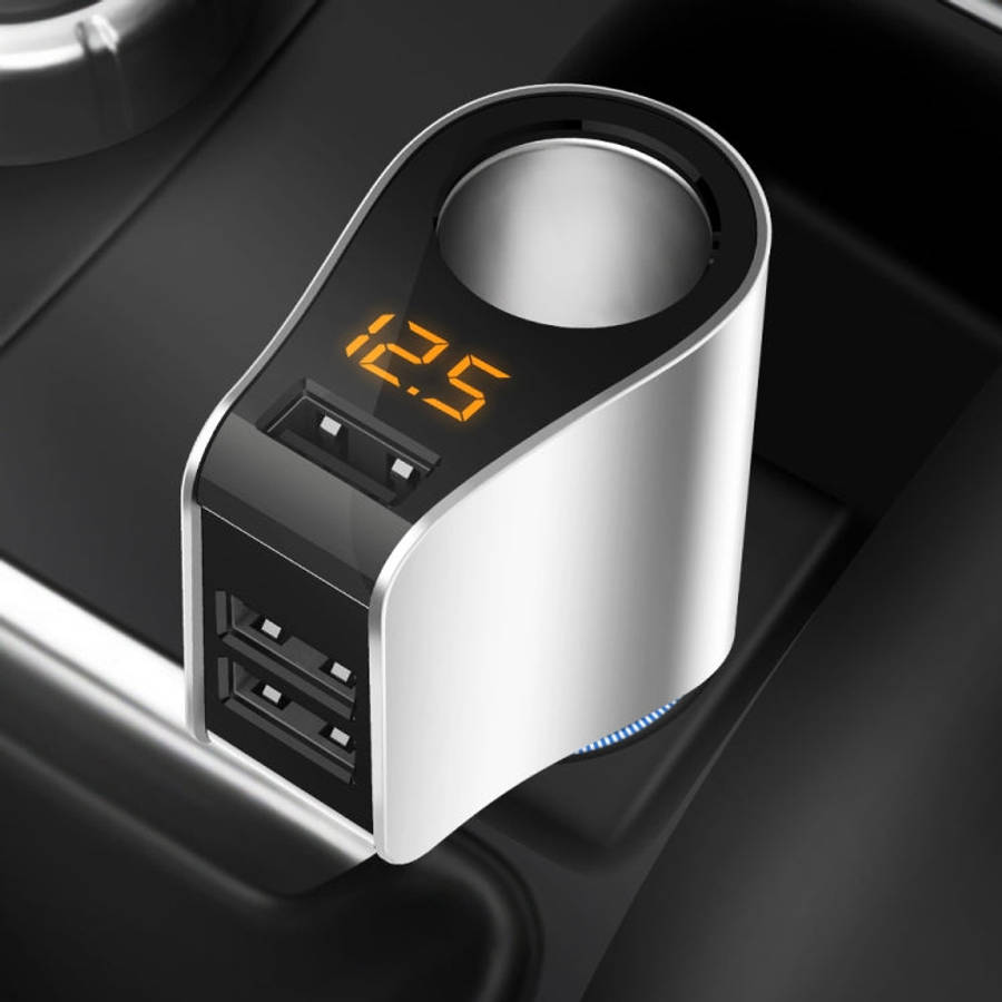Car Multi-functional Three USB Charger Adapter 3 in 1 Fast Charger, HY101
