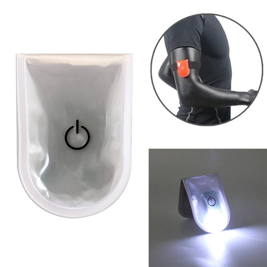 2 PCS Outdoor Night Running Safety Warning Light LED Illuminated Magnet Clip Light