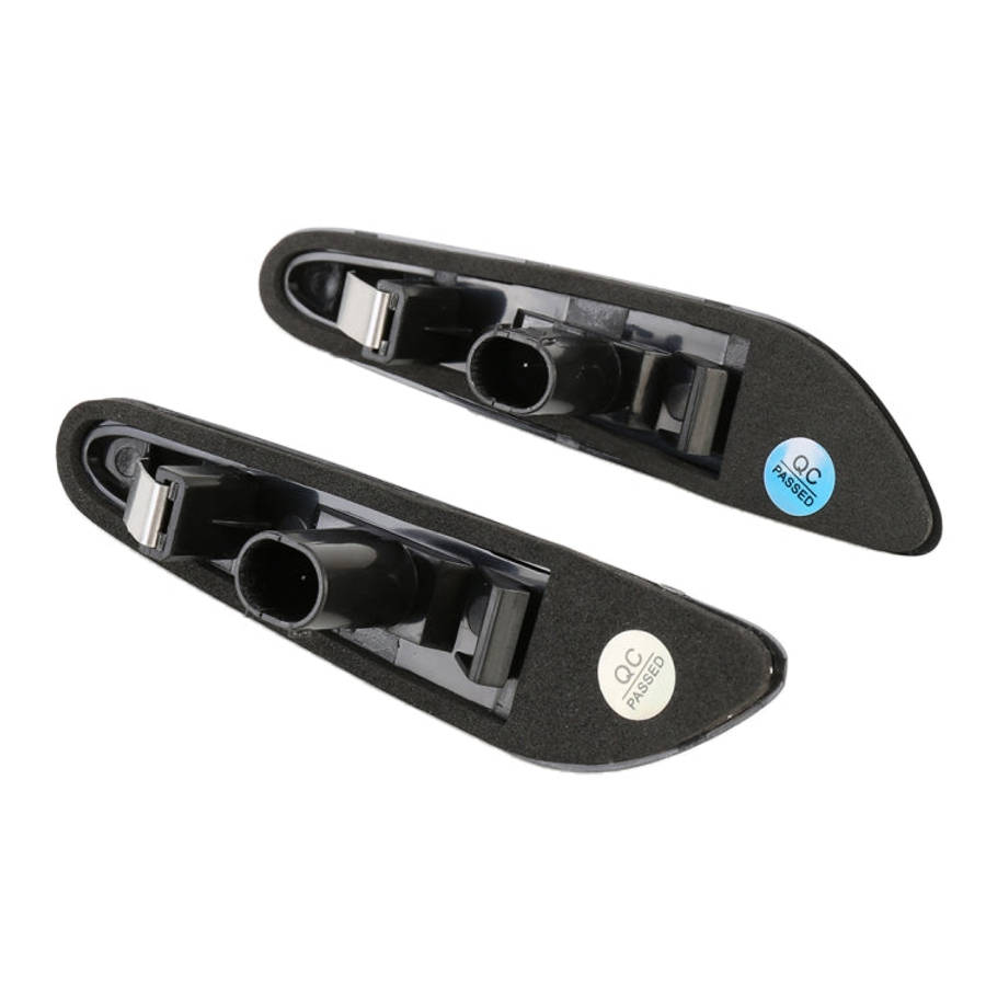 2 PCS D12V / 5W Car LED Dynamic Blinker Side Lights Flowing Water Turn Signal Light for BMW, Yell...
