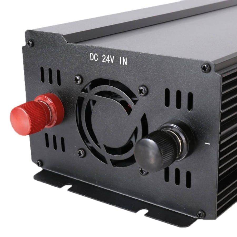 3000W DC 24V to AC 220V Car Multi-functional Sine Wave Power Inverter, Random Color Delivery, 300...