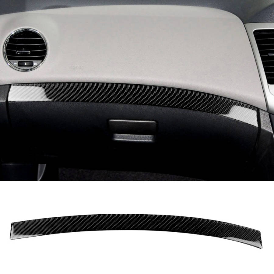Car Carbon Fiber Dashboard Decorative Stripe for Chevrolet Cruze 2009-2015, Right Drive, Dashboar...
