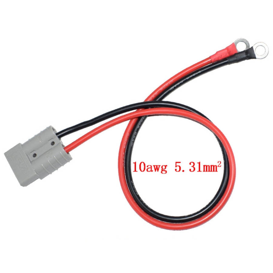 50A SMH Anderson Plug to O Shape Terminal Booster Cable, Length: 0.5m, Length: 0.5m