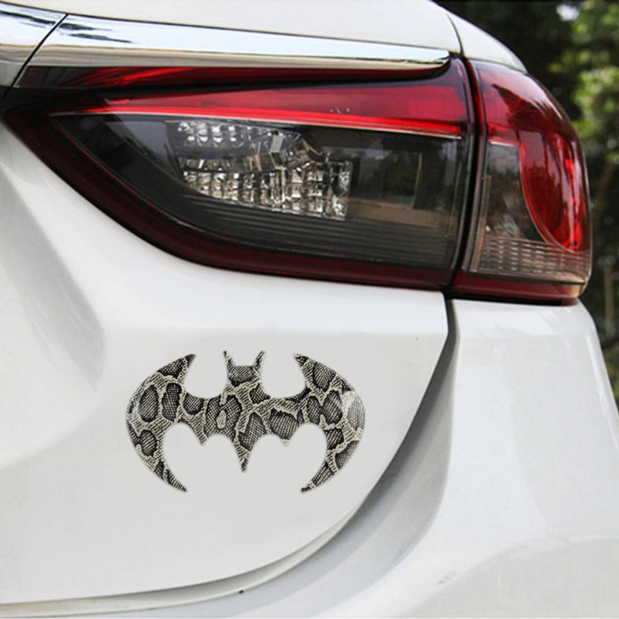 Bat Shape Metal Car Free Sticker, Bat Shape(A), Bat Shape(B)