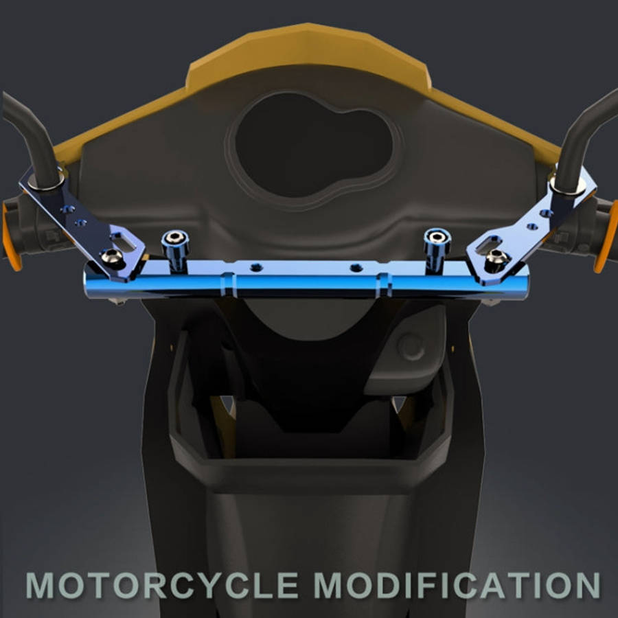 Motorcycle Modified GPS Navigation Mobile Phone Bracket Balance Bar Fixed for Kymco Downtown 300i...