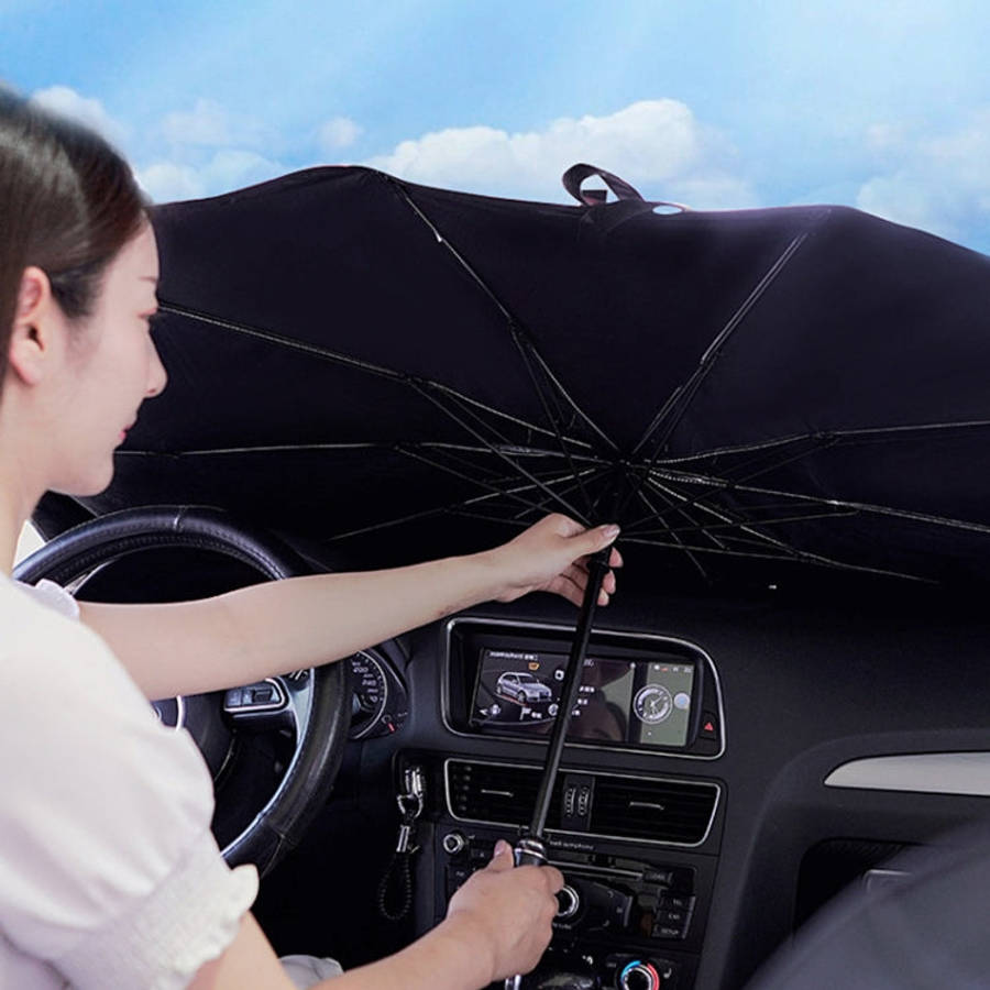 Car Retractable Sunshade Sunscreen Heat Insulation Front Windshield Sunshade, Small Size, Small Size