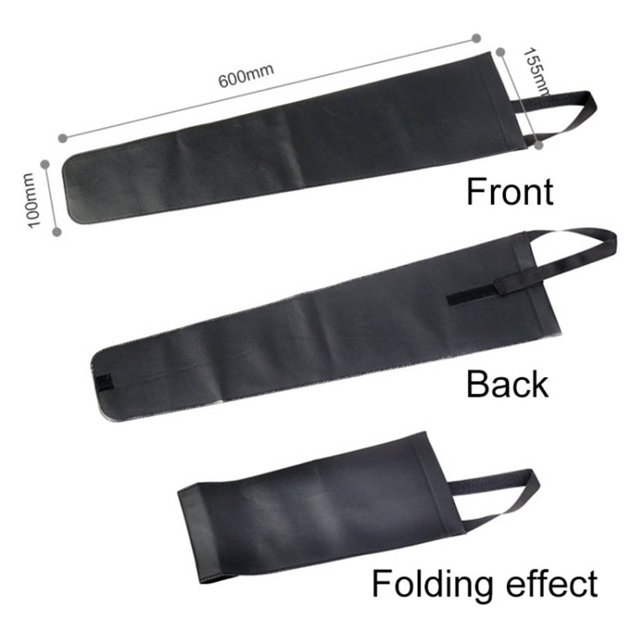 Waterproof Foldable Car Umbrella Cover Storage Bag, Black