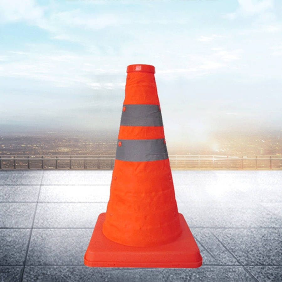 Lift Road Safety Road Cones with Warning Light Height: 30cm, Height: 30cm