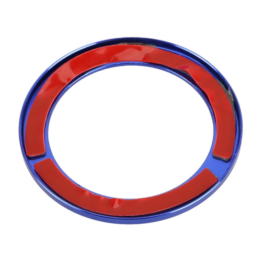 For Renault Metal Ignition Key Ring, Inside Diameter: 4.8cm, For Renault (Blue), For Renault (Red)