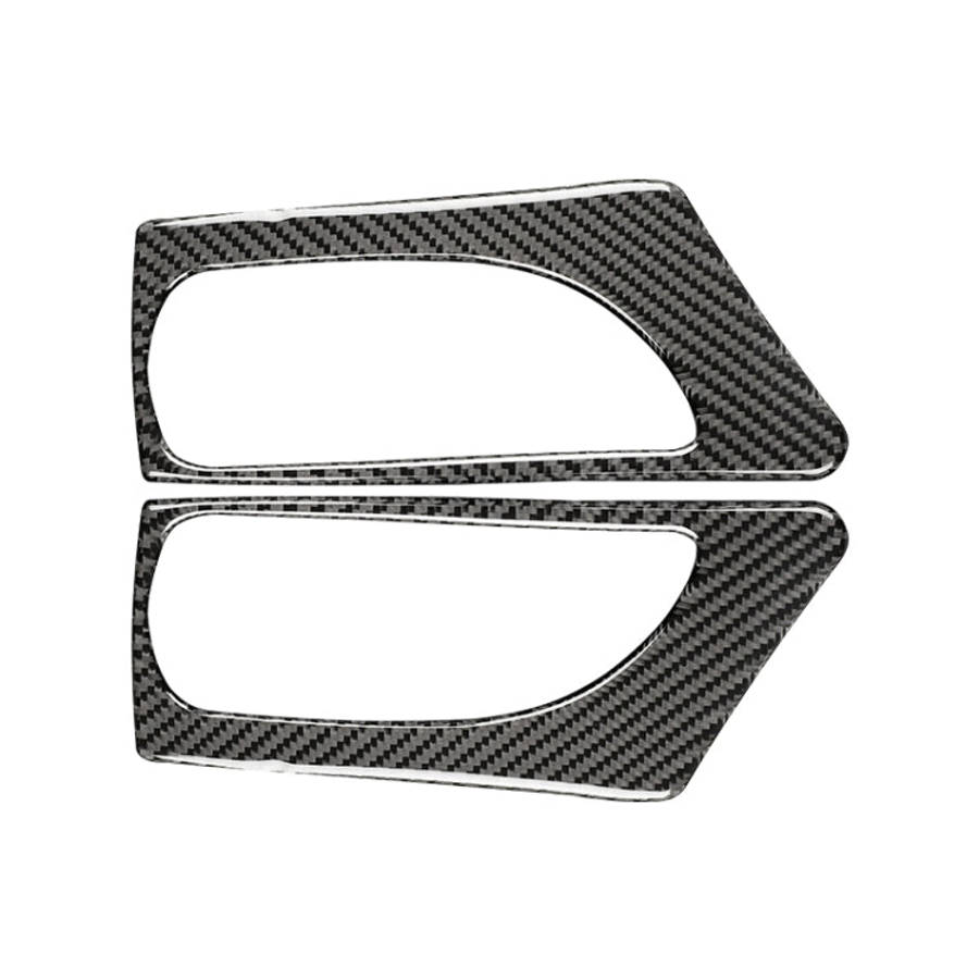 Car Carbon Fiber Front Door Handle Decorative Sticker for Lexus IS250 2013-, Left Drive B Style, ...