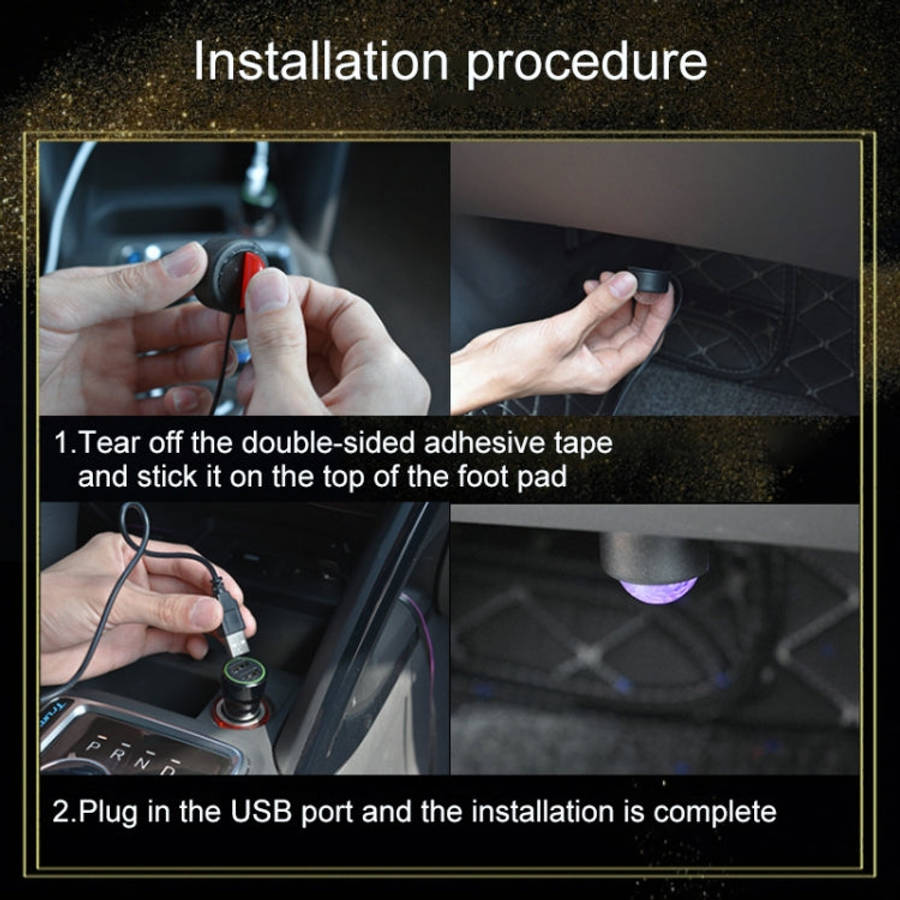 Universal Car  LED Atmosphere Lights Emergency Foot Light Ordinary Version, Ordinary Version