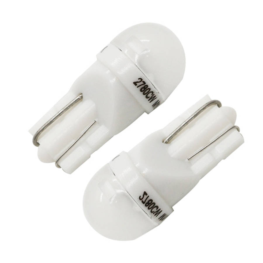 20 PCS T10 DC12V / 0.25W / 6500K / 20LM Car Round Head Plug-in Bubble Reading Light with 1LEDs SM...