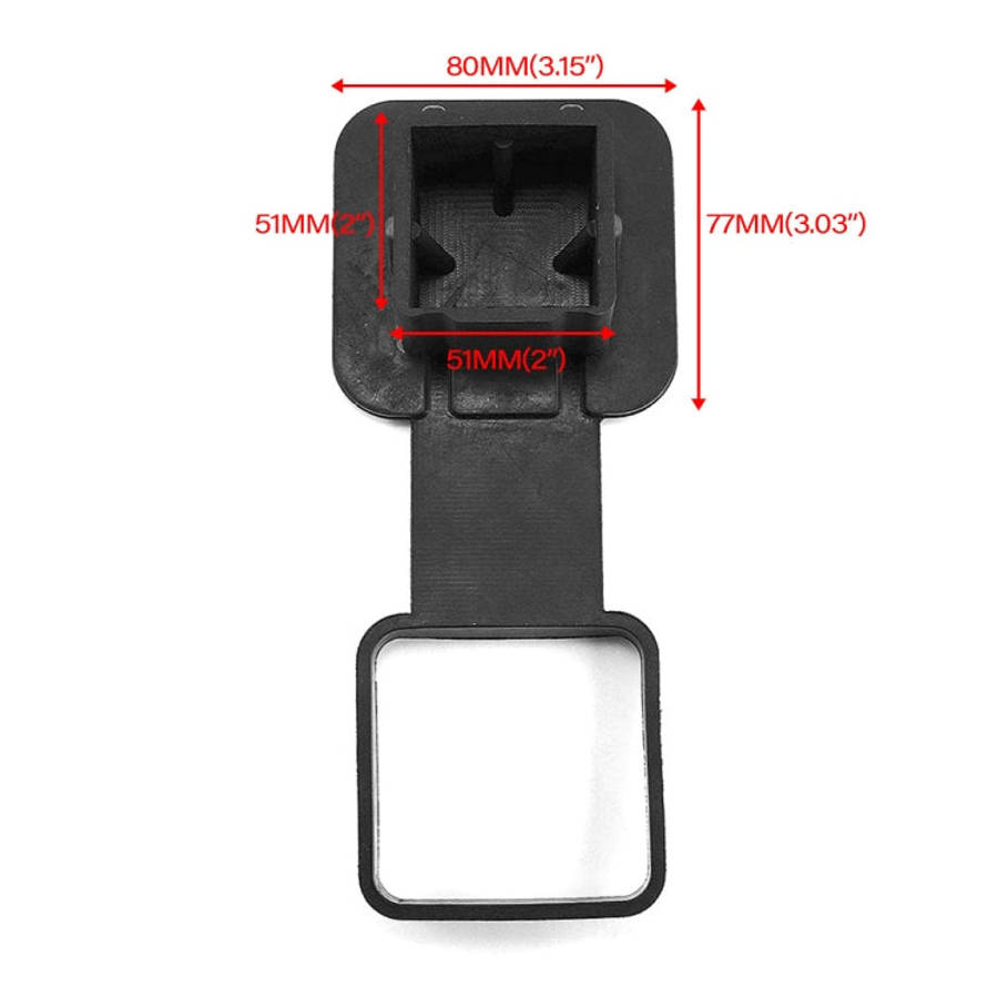2 inch Car Tow Hook Dust Plug Protective Cover, 2 inch