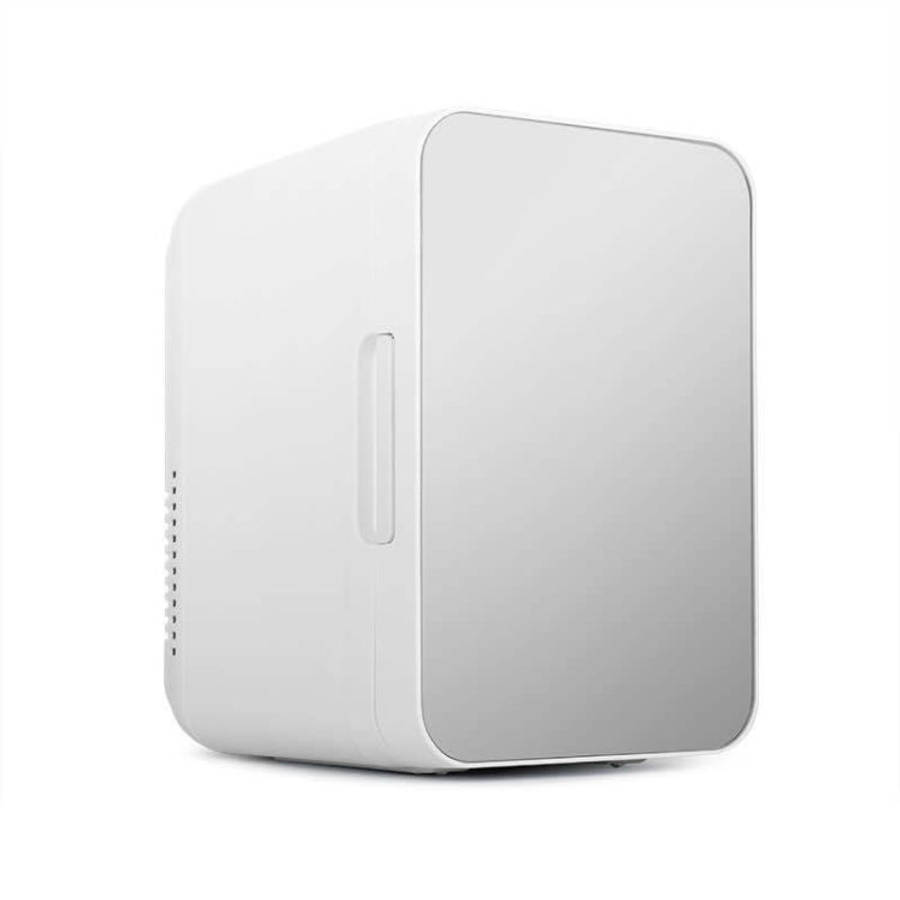 8L 37-48W Tempered Glass Panel Car / Home Mini Refrigerator US Plug, 8L US Plug(Gold), 8L US Plug...