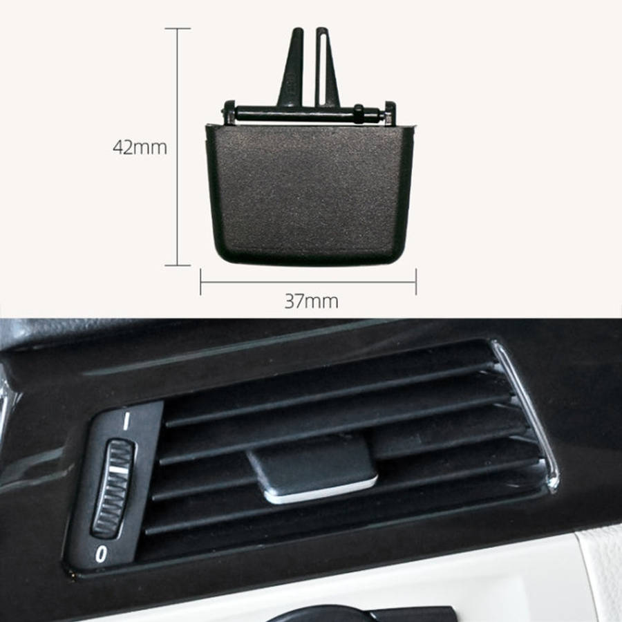 Car Front Air Conditioning Exhaust Switch Paddle Air Conditioning Leaf Clip for BMW 3 Series E90,...