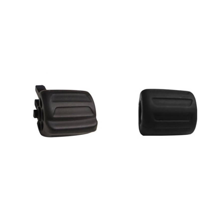 2 PCS Car Multi-functional Steering Wheel Rubber Button for BMW F10 / F07 / F02, Left and Right D...